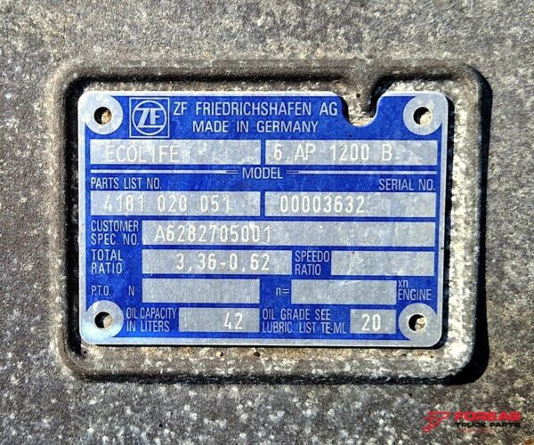 ΣΑΣΜΑΝ ZF ECOLIFE 6 AP 1200B - Image 9