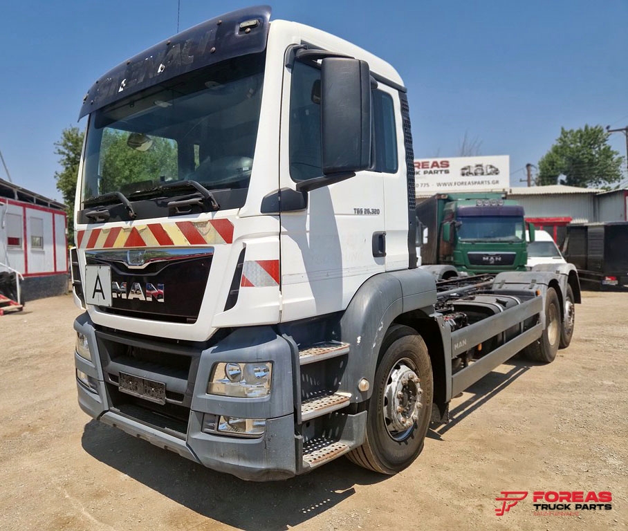 MAN TGS 26.320 EURO6 CAB CHASSIS TRUCK